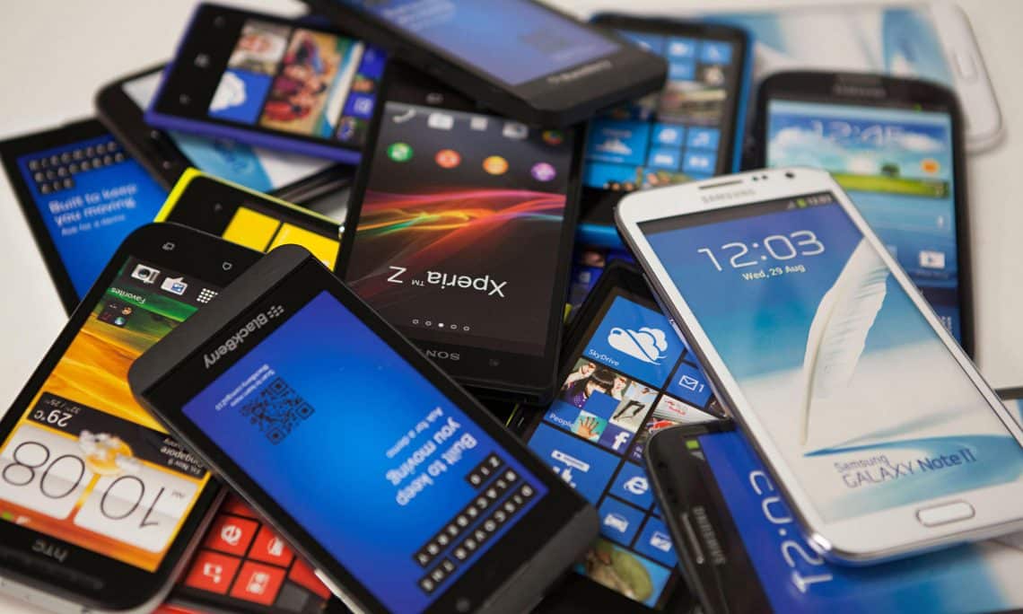Smartphones les plus vendus